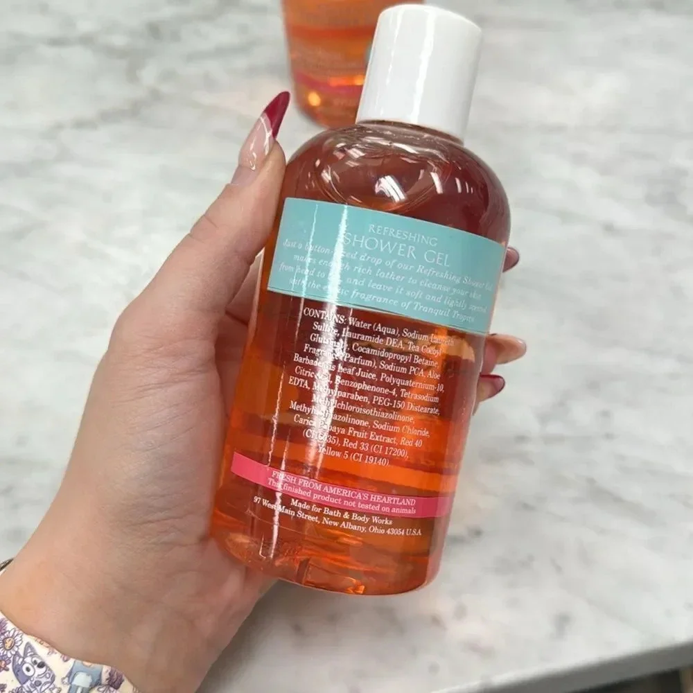 Bath and Body Works Tranquil Tropics Refreshing Shower Gel